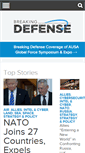 Mobile Screenshot of breakingdefense.com